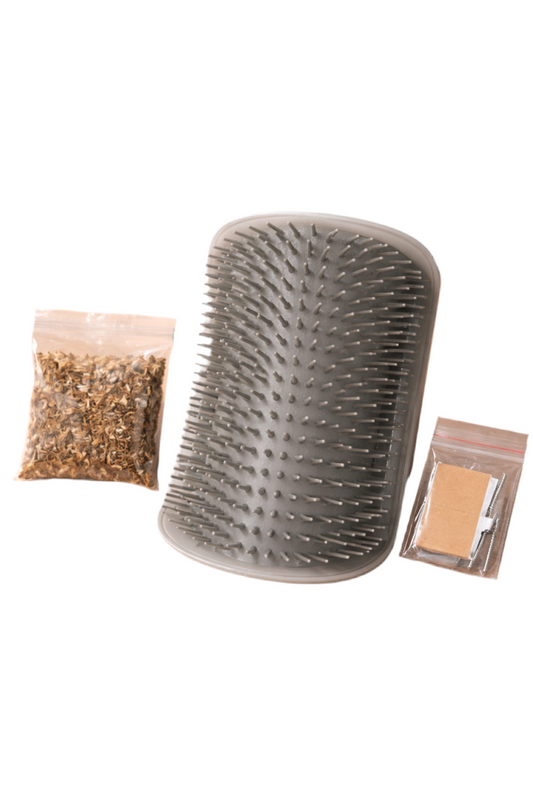 Pawtopia™ Wall-Mounted Cat Scratcher with Catnip